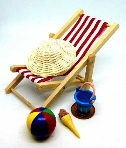 Dolls house piece beach - house, 5