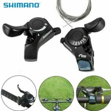 Shimano SL-TX30 3/6/7/18/21 Speed MTB Mountain Bike Thumb Gear Shift Lever Set
