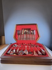 Smith Seymour - Sheffield - 59 Piece Canteen of Cutlery - EPNS & Stainless Steel