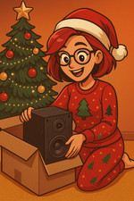 Linn Kan Bookshelf Speakers – Black Ash Later Version – Classic British Monitor