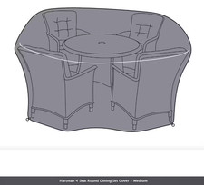 Hartman 4 Seat Round Dining