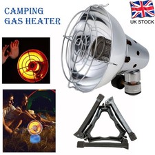 Portable Camping Propane Butane Gas Heater Tent Heating Stove with Stand Outdoor