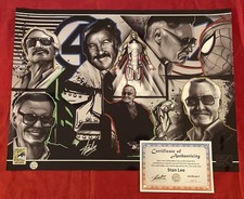 Stan Lee Marvel Comics Litho