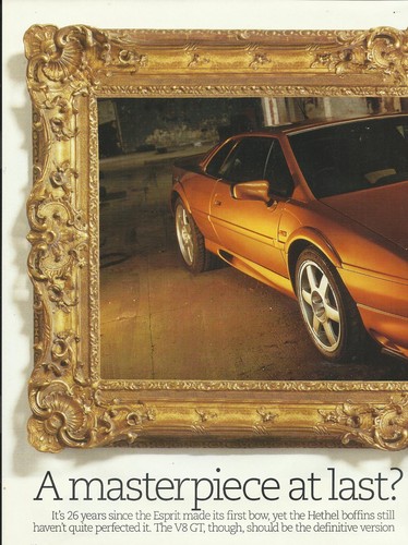 Lotus esprit original - lotus, gt