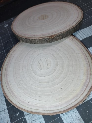Wooden slices sale 25 cm - wooden,
