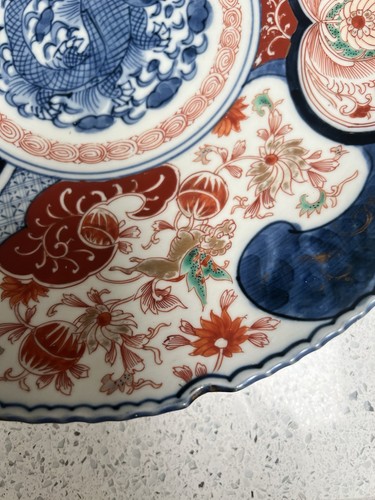 Antique japanese imari charger - japanese,