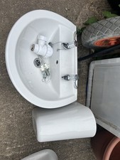 Vitra Semi Pedestal Sink And