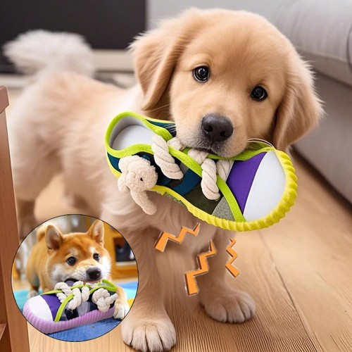 Dog squeak toy - squeak, shape