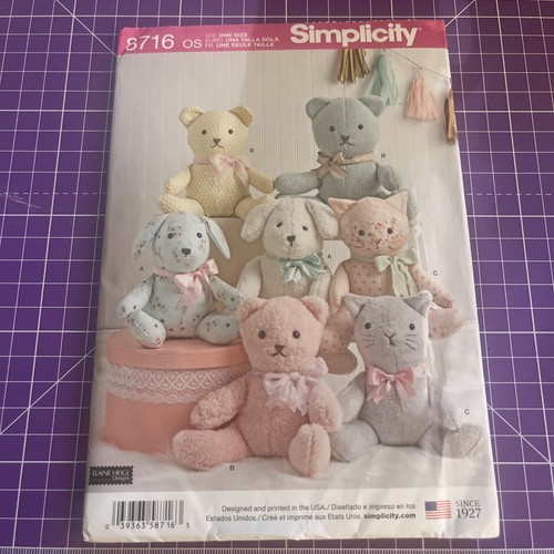 Simplicity sewing pattern 8716 - pattern,