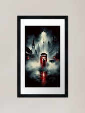 Noir Vintage Watercolor Phone
