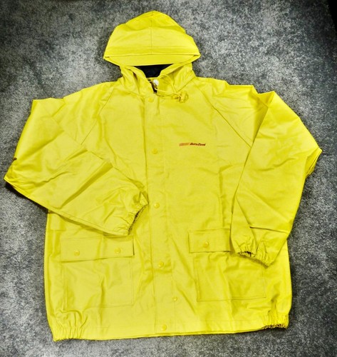 Autozone yellow raincoat large - raincoat,