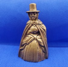 Vintage Brass Bell Welsh Lady