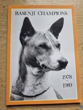 Basenji Champions 1978-1989