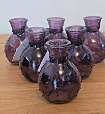 6 x Gisela Graham Purple