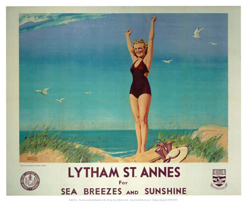 Vintage lytham annes art - annes,