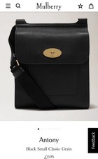 Genuine Brand New Mulberry