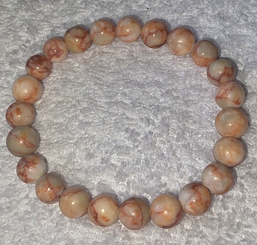 Lovely red network jasper - lovely, 8mm