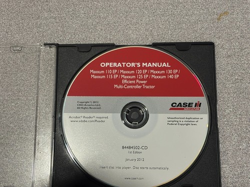 Operators manual case ih - operators,