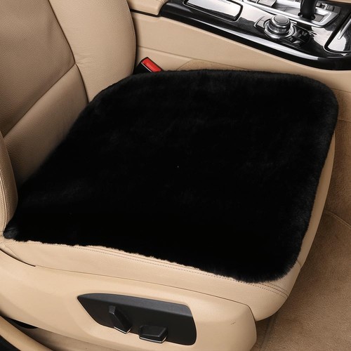 Black universal car seat pad - black,