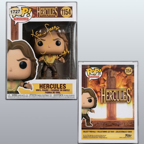Kevin sorbo signed hercules - kevin,
