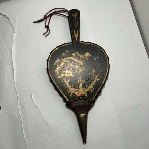 Antique handpainted wood - antique,