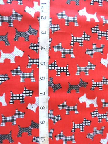Polycotton sewing material