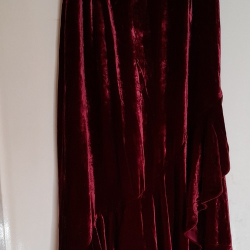 Kaliko red maxi - red, silk