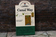  vintage London Canal Way  Sign.