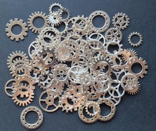Craft Clearout Silver Coloured Metal Cogs crafts steampunk