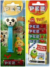 PEZ Animal Crossing K K SLIDER Sweet Dispenser & a Pack 8x Candies Pick Flavor