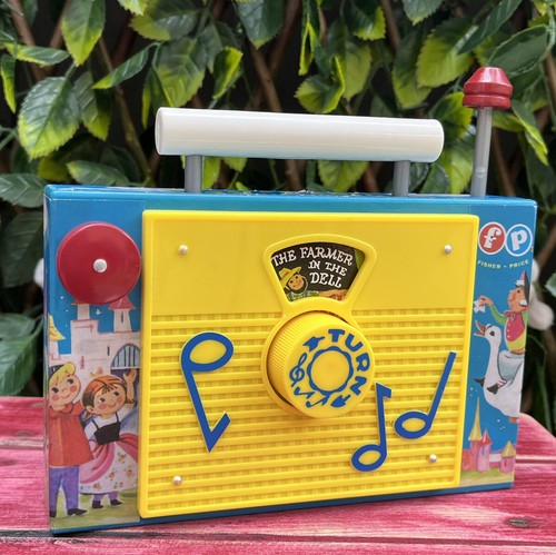 Fisher price radio - tv,