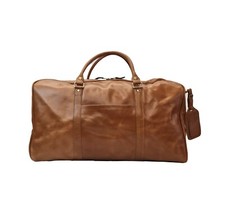Leather duffel, holdall Men's, Weekend, Travel, Gym, overnight  duffel bag, Gift