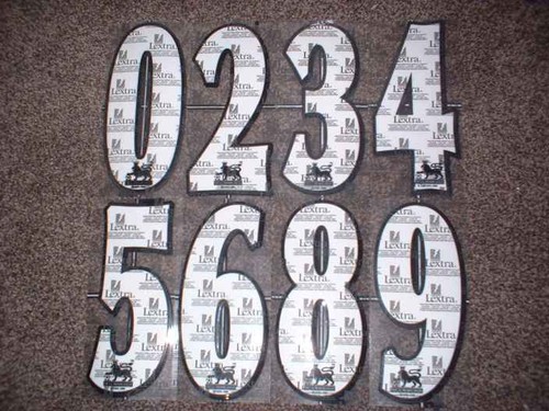 Premier league numbers replica - premier,