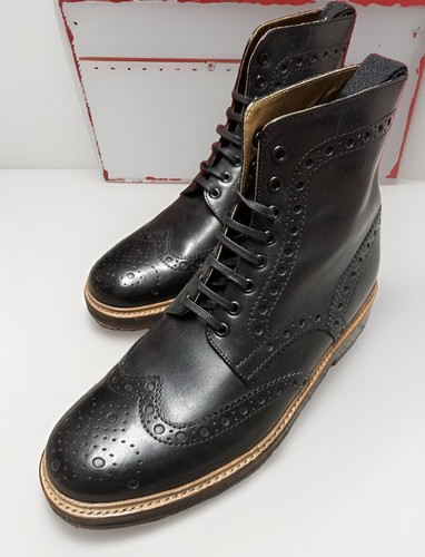 Grenson fred mens brogue - brogue, black