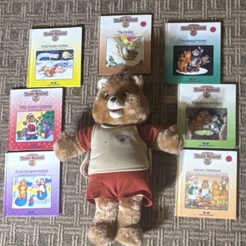 Vintage teddy ruxpin bear 8 - teddy,