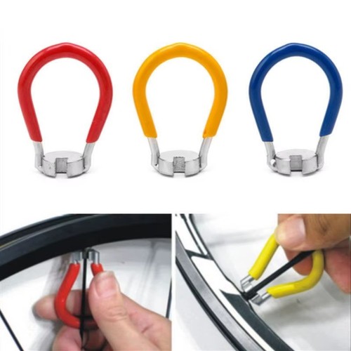 Bicycle spoke wrench key - spoke, bike