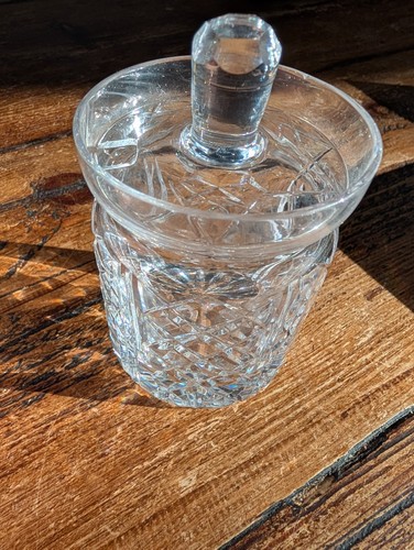 Vintage crystal cut glass