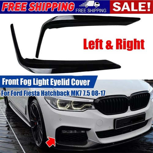 Front bumper fog light eyelid - bumper,