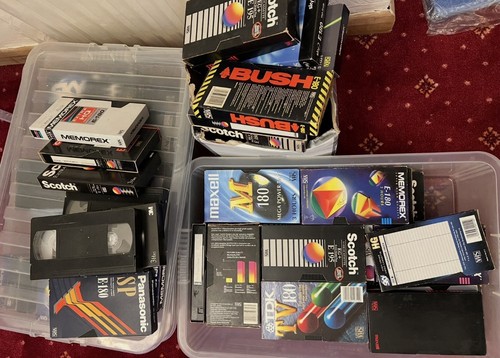 Vhs videos cassette tapes - 7,