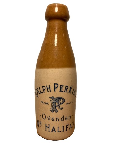 Antique stoneware ginger - stoneware, beer