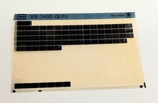 Suzuki VS 1400 GLPJ Spare Parts List Microfiche (May 88)
