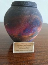 Pat Armstrong Raku Pot