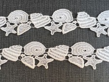Vintage lace trim - vintage, starfish