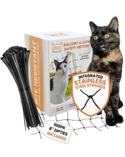 Steel Reinforced Cat Netting