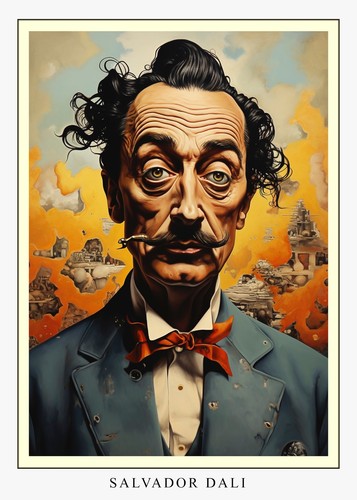 Large size salvador dali - salvador,