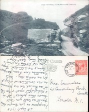 King Arthur's Castle Tintagel J Salmon 1938 postmark Historical Figures