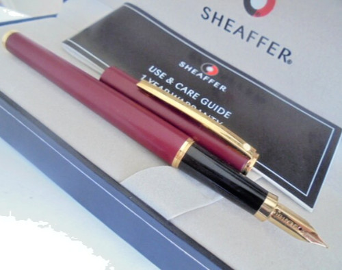 Sheaffer fashion red fountain - fashion,