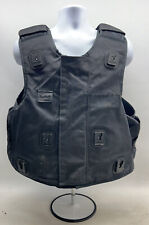Genuine Ex Police S.A.T Sioen Body Armour Cover Black Duty Officer SIA Grade 1 