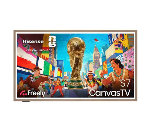 Hisense canvas qled 4k - 55",