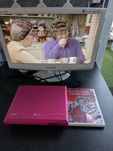 Bush compact dvd - bush, pink